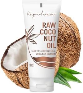 Raw Coconut Oil for Skin, Hair – Raw Extra Virgin Coconut Oil - Pure Unrefined Cold Pressed Oil with MCTs for Body Care, Hair Growth, Aceite de Coco Natural, Baby, Dogs, Pets 200ml