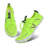 MAYZERO Water Shoes Men Women Quick Drying Swim Surf Beach Pool Shoes Wide Toe Barefoot Aqua Shoes Summer Outdoor Sports Shoes