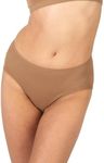 Body Wrappers Womens UnderWraps Bikini Cut Brief - Style 264 Dark Nude
