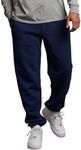 Russell Athletic Men's Dri-Power Closed-Bottom Sweatpants with Pockets, Navy, XX-Large