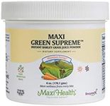 Maxi Health Green Supreme - Barley Grass - Concentrate - 6 Ounces Instant Juice Powder - Kosher