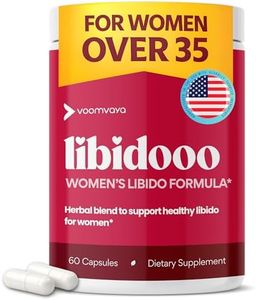 VoomVaya Libidooo - Libido Booster for Women Over 35 | Female Libido Booster to Support Mood, Energy & Confidence – 3rd Party Tested - 60 Capsules