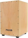 PYLE Full Size Cajon Drum – Handcra