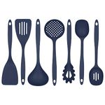 Glad Cooking Kitchen Utensils Set – 7 Pieces, Nylon Tools for Nonstick Cookware, Blue