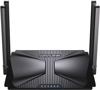 WiFi 6 AX3000 Wireless Internet High Speed Smart Router with 5dBi High-gain Antennas, Dual Band Gigabit Computer Router Mesh Support for Homes up to 2000 Sq. ft, VPN, Parental Control