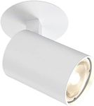 Astro Ascoli Recessed, Dimmable Indoor Spotlight (Textured White) GU10 - Smart Bulb Compatible, Designed in Britain - 1286021-3 Years Guarantee