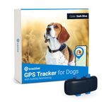 Tractive Waterproof GPS Dog Tracker - Location & Activity, Unlimited Range & Works with Any Collar (Dark Blue)