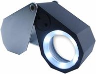 10x21mm Triplet LED Illuminated Jewelers Magnifying Eye Loupe Magnifier