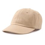 XIAOHAWANG Classic Kids Sun Hat Baby Toddler Trucker Hats Boys Girls Baseball Cap Spring Summer(Khaki,52cm)