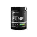 Optimum Nutrition ON Platinum Pump Pre-Workout, Intense Caffeine-Free Pre-Workout Food Supplement with Fruitflow, Beta-Alanine, L-Arginine, L-Citrulline, Lemon Lime Flavour, 20 Servings, 380 g