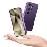 MTGud 4G mini smartphone for kids 4-inch Incell HD Screen, 2600 mAh Big Battery, Dual SIM Dual Camera 5+8MP, Face Unlock 4G no contract phone (X24mini-Purple)