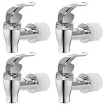 Spigot for Beverage Dispenser, 4 Pack Drink Dispenser Spigot Replacement Parts Beverage Dispenser Spout Drink Spigot Iced Drink Water Dispenser Faucet