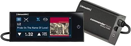 SiriusXM Commander Touch Full-Color, Touchscreen Dash-Mounted Radio with Free 3 Months Satellite and Streaming Service