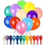 RUBFAC 120 Balloons Assorted Color 