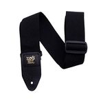 Ernie Ball Black Polypro Guitar Strap