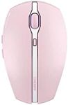 CHERRY GENTIX BT Wireless Bluetooth Mouse, Multi-Device Function for up to 3 Devices, Switchable Resolution (1000/2000 DPI), 7 Buttons and Scroll Wheel, Battery Operated, Black (Cherry Blossom)