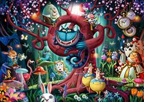 Ravensburger 16456 Most Everyone is Mad 1000 Piece Puzzle for Adults - Alice in Wonderland Theme, Every Piece is Unique, Softclick Technology Means Pieces Fit Together Perfectly