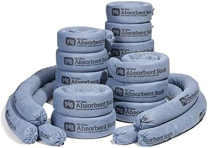 New Pig Blue Oil Absorbent Sock - 20 per Package - 3" x 48" - Absorbs up to 95 oz per Sock - 2048