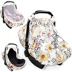 Floral Baby Car Seat Cover for Girl