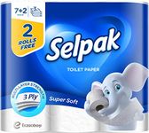 Selpak Toilet Roll - 3Ply (PACK OF 9)