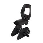 BOBIKE 8010600001 - Rear Bicycle Junior Seat For Lugagge Carrier One Junior for Children aged 6-10 years and weighing up to 35kg, Black