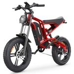 iENYRID Electric Bike for Adults,Fat Tire Hidoes B6 25KM/H Electric Bike Bicycles 15Ah Removable Battery E Bikes for Adults Electric Mountain Bike for Men