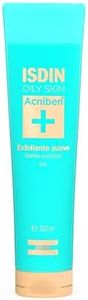 ISDIN Acniben Exfoliante Suave, Gel exfoliante para piel grasa y con tendencia acneica que limpia y desobstruye los poros, 100ml