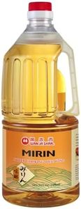 Wan Ja Shan Mirin Cooking Wine - Premium Japanese Sweet Rice Wine for Cooking, No Corn Syrup Added, Perfect for Sushi Rice, Sauces, Glazes, Marinades & Stir-Fries, Authentic Flavor, 50oz