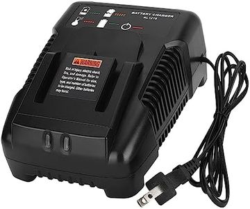 18V for Ridgid Battery Charger R86092 R86091 Replacement for Ridgid 18V NiCad/Lithium Ion Battery R840093, R840095, R840083, R840085, R840086, R840087, R840089, AC840085, AC840086