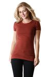 ZENANA OUTFITTERS BASIC CREW NECK LONGLINE TEE