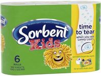 Sorbent Kid's Toilet Paper (Pack of 6)