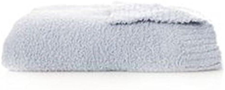 SARANONI Bamboni Luxury Baby Blanket | Plush and Soft for Infant Boys & Girls | Receiving 30” x 40" | Light Blue