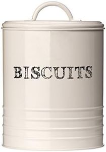Premier Housewares Sketch Biscuit Canister - Cream