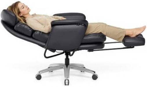 FLEXISPOT Multi-Task Ergonomic Office Chair Lounge Chair Indoor, Black, HC4