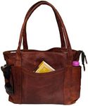 Madosh, Womens Genuine Leather Tote