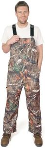 WUSTENKATZE Men's Comfort Fit Utility Work Bib Overalls, Camo, 3XL