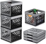 CleverMade Collapsible Milk Crate, 