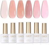 GAOY Jelly Nude Pink Gel Nail Polis