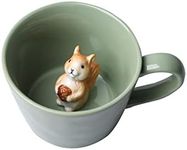 DIHOclub Squirrel Ceramic Cup Hidde