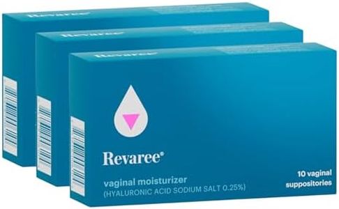 Revaree by Bonafide. Vaginal Moisturizer with 5mg Hyaluronic Acid. — 3-Month Supply (30 Inserts)