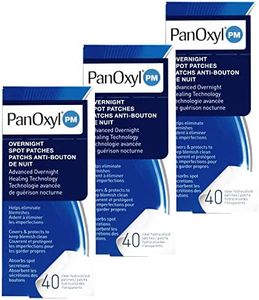 PanOxyl PM Patches 3 Pack (120 Count) PM Patches Bundle