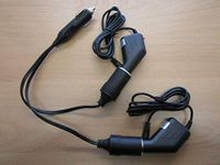 Replacement for 12V Twin Dual Screen Car Charger for Acoustic Solutions ASVM6271 Portable DVD