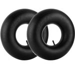 NONMON 15x6.00-6 Inner Tube, 2Pcs 15x600-6 Replacement Inner Tubes with Standard Straight Valve Stem Universal Fits for Wheelbarrow Lawn Mover Garden Tractor Utility Golf Cart ATV Go Kart Trolley