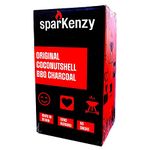 Sparkenzy Premium Long Burning Barbeque Charcoal | Low Smoke | Long Burning Kg- (2 Kg)