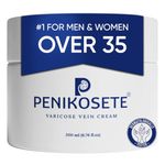 PENIKOSETE Varicose & Spider Vein Cream for Legs, 3 Month Supply 200ml | Dermatologically Tested Ashwagandha Formula | Reduces Appearance of Varicose & Thread Veins | Non-Greasy | Men & Women