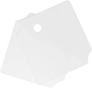 Custom Shop 12" x 12" Autobody Filler Plastic Mixing Board/Palete (Pack of 2) - Also Useful as an Artist Palette Epoxy and Acrylic Pouring Art