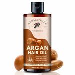 Aromatique Argan Oil, Argan Oil for Hair Growth Strengthen Dull & Dry Hair, Helps Control Hair Fall & Promotes Hair Growth Multi purpose oil 200ml