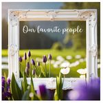 Aldera Graphics Our Favorite People Mirror Sticker Wedding Seating Chart Decal - Wedding Sign Decor DIY Wedding Decals - Seating Chart Mirror Decal - Wedding Vinyl Stickers