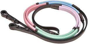 Kincade Pastel Rainbow Reins, Multi Pastel, 1/2"x48"