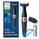 NORELCO Philips Bodygroom Series 1100, Body Trimmer, BG1026/60